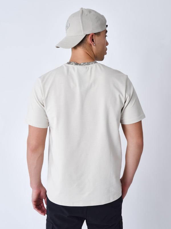 Project X Paris T-shirt Classique Col Graphic Gaze