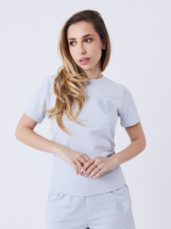 project x paris T-shirt cœur brisé