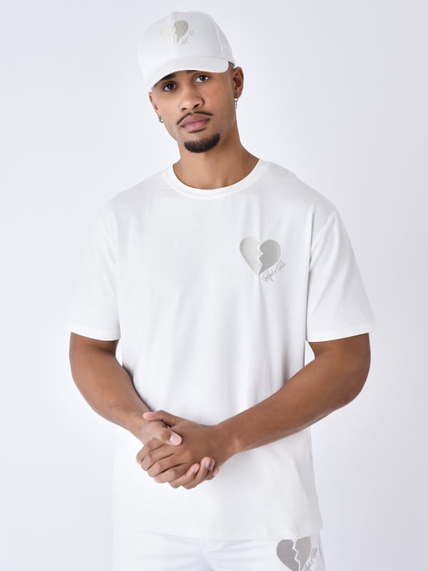 project x paris T-shirt cœur brisé