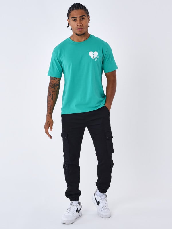 project x paris T-shirt cœur brisé