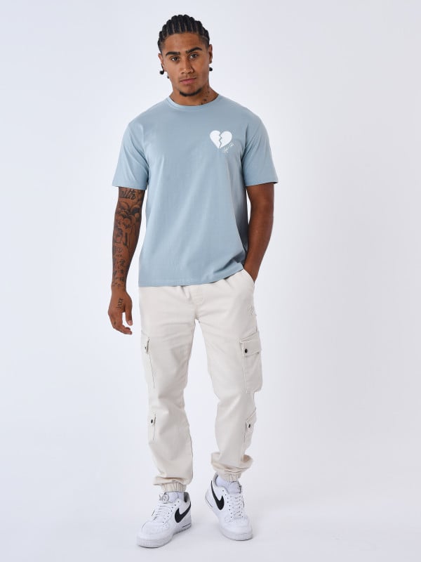 project x paris T-shirt cœur brisé