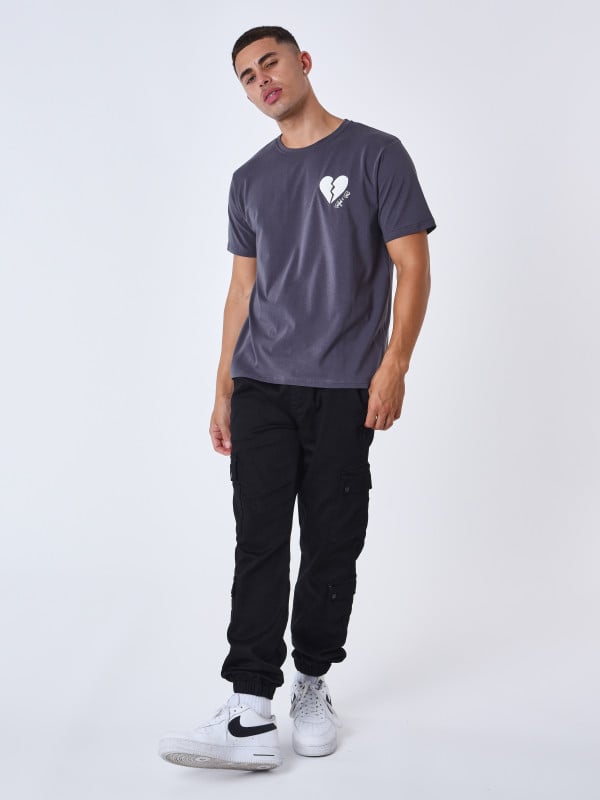 project x paris T-shirt cœur brisé