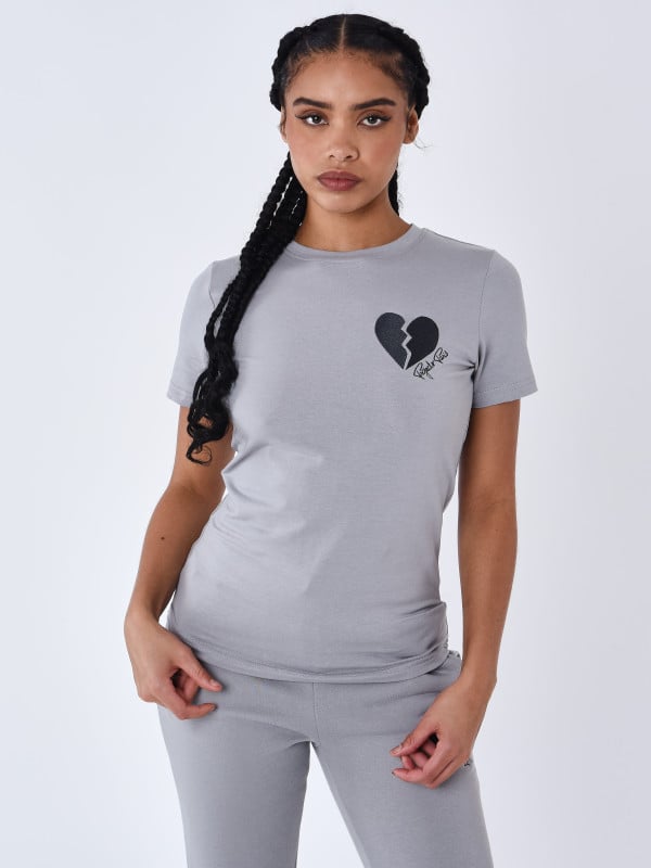 project x paris T-shirt cœur brisé