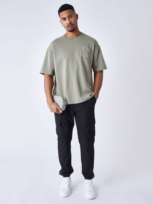 Project X Paris T-shirt Coeur Brodé Street