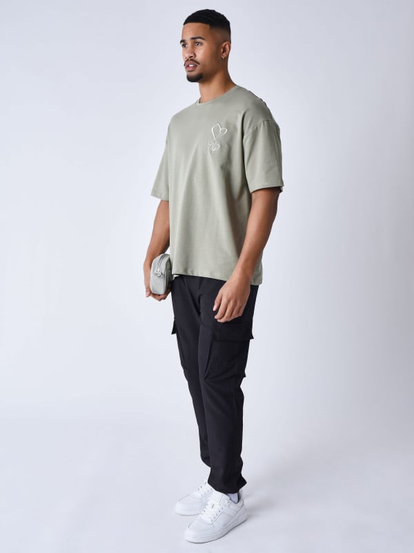 Project X Paris T-shirt Coeur Brodé Street