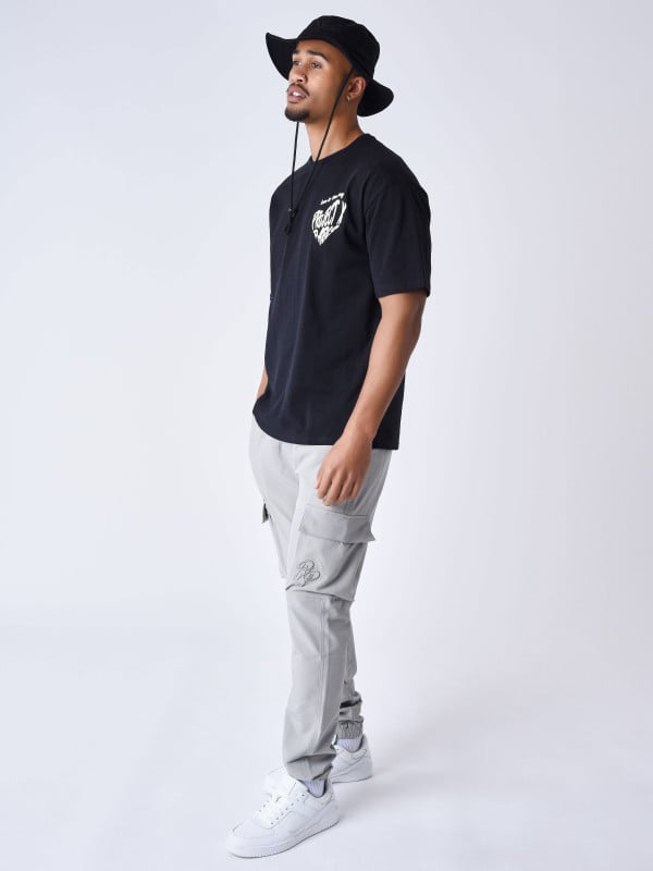 Project X Paris T-shirt Cœur Impression En Relief