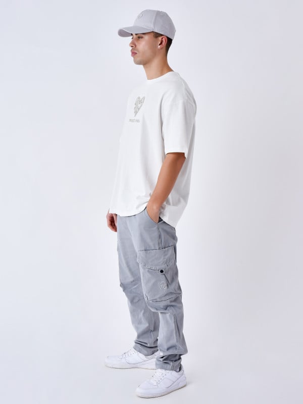 Project X Paris T-shirt Coeur Papillon Brodé