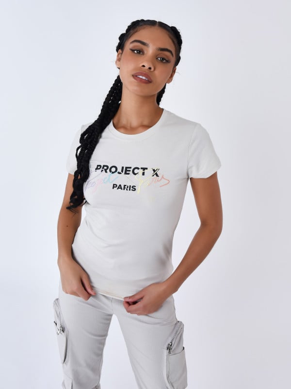 project x paris T-shirt col rond