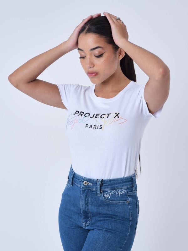 Project X Paris T-shirt Col Rond