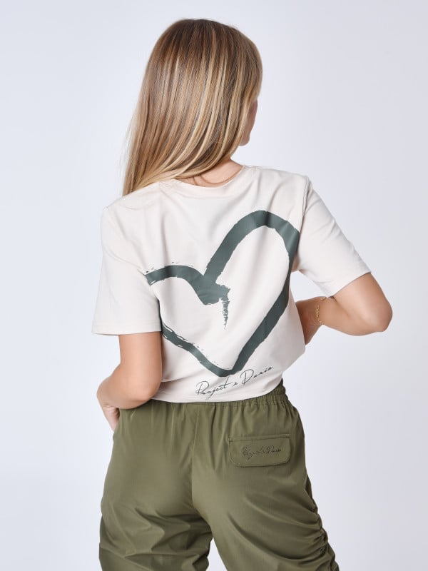 Project X Paris T-shirt Court Large Logo Cœur