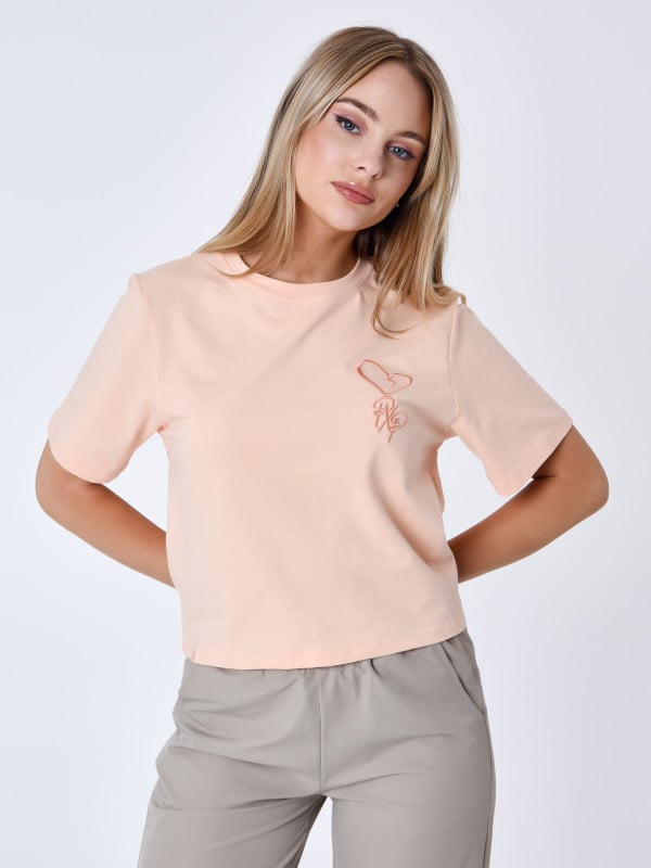 project x paris T-shirt court large Logo Cœur