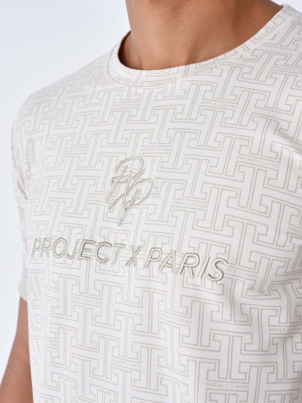 Project X Paris T-shirt Imprimé Labyrinthe
