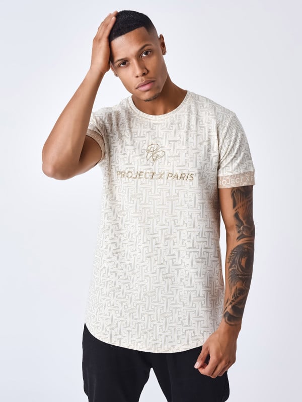project x paris T-shirt imprimé labyrinthe
