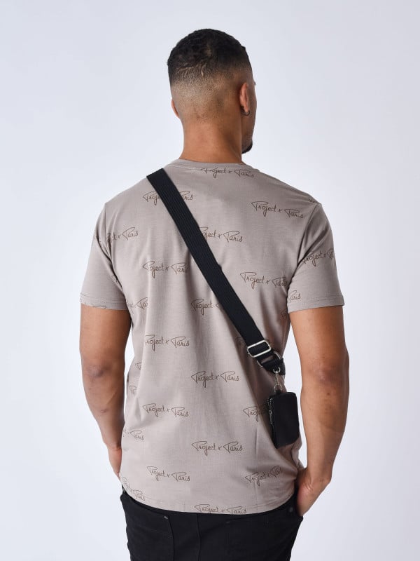 Project X Paris T-shirt Imprimé Signature All Over