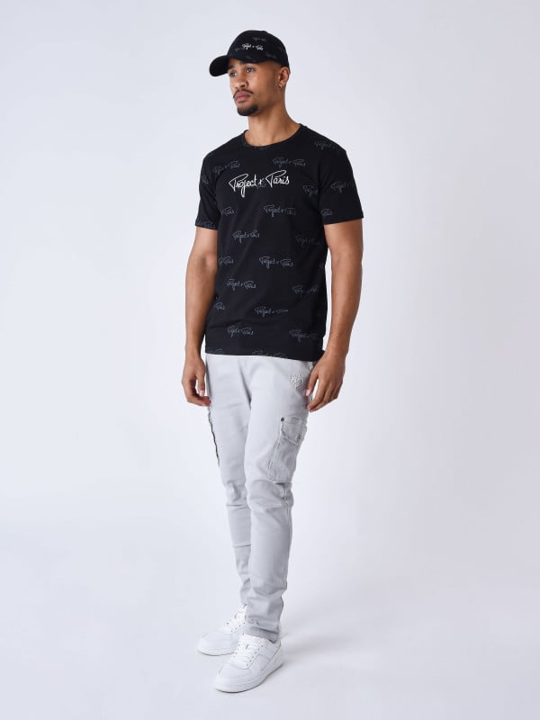 Project X Paris T-shirt Imprimé Signature All Over