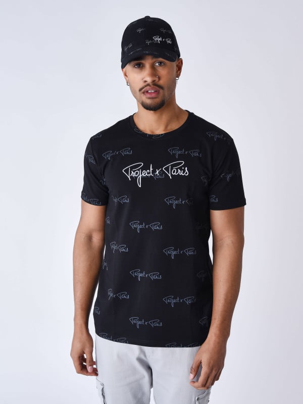 project x paris T-shirt imprimé signature all over