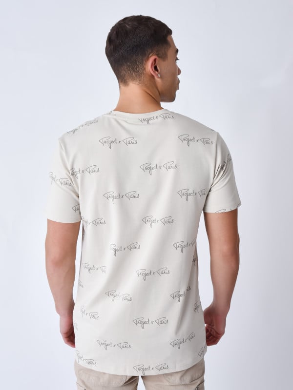 Project X Paris T-shirt Imprimé Signature All Over