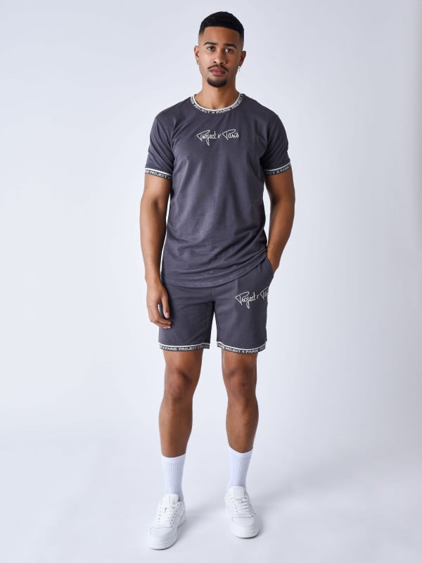 Project X Paris T-shirt Logo Brodé En Relief