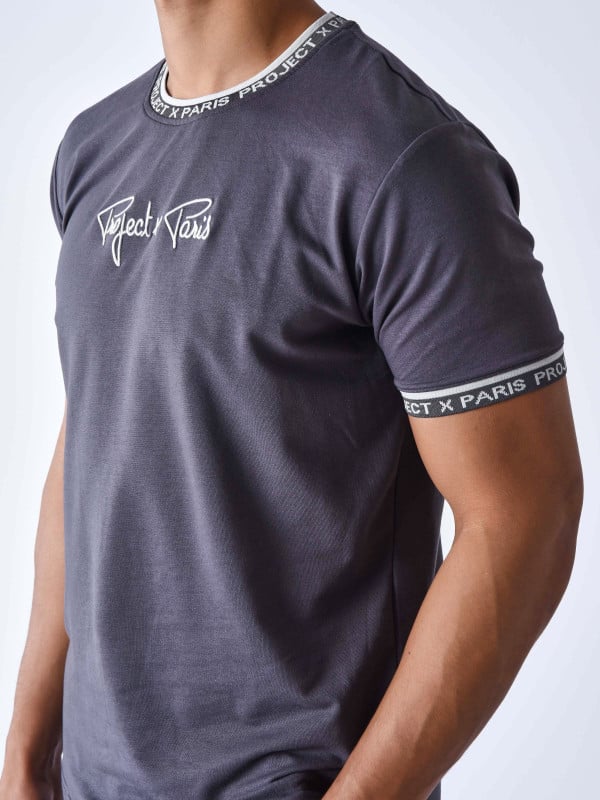 Project X Paris T-shirt Logo Brodé En Relief