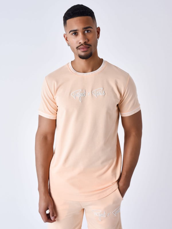 project x paris T-shirt logo brodé en relief