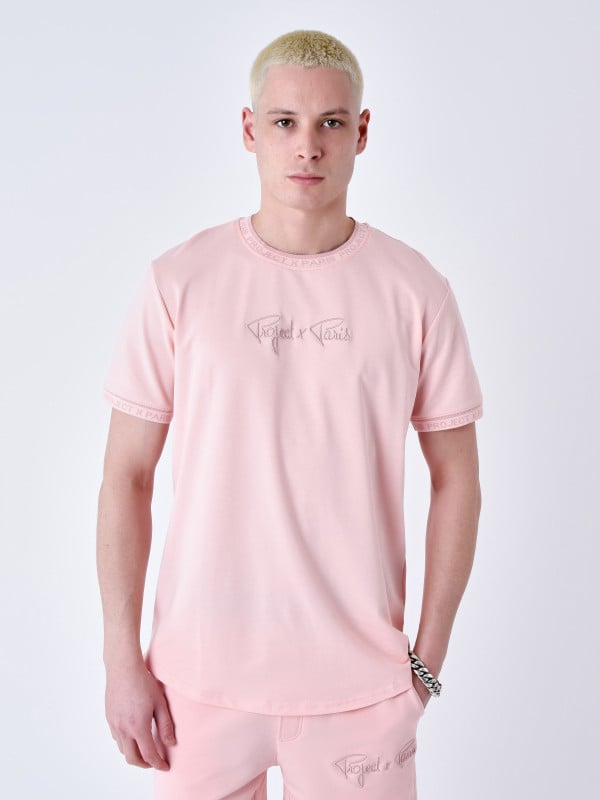 project x paris T-shirt logo brodé en relief