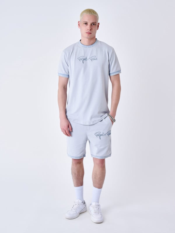 Project X Paris T-shirt Logo Brodé En Relief