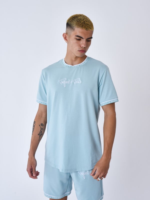 project x paris T-shirt logo brodé en relief