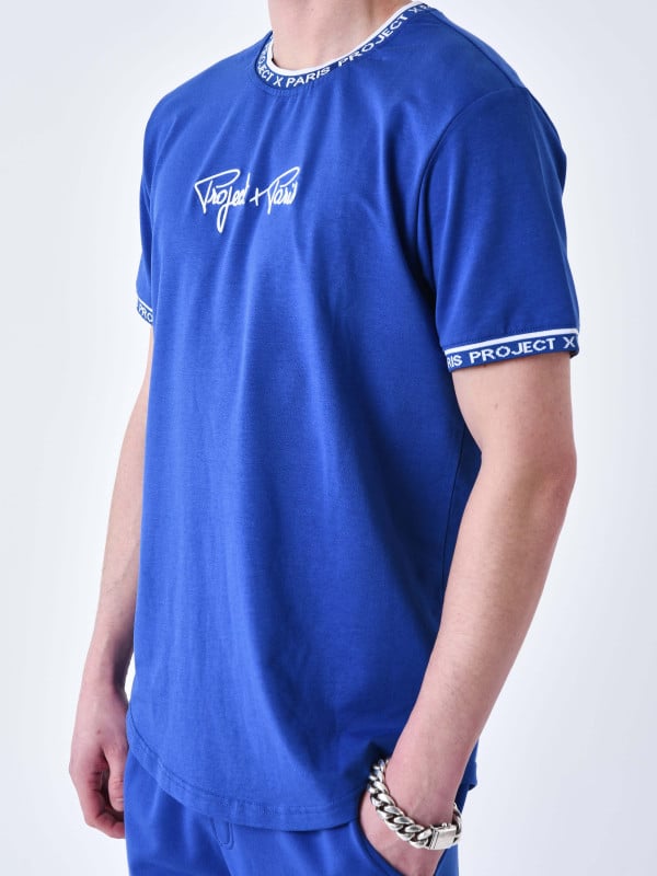Project X Paris T-shirt Logo Brodé En Relief