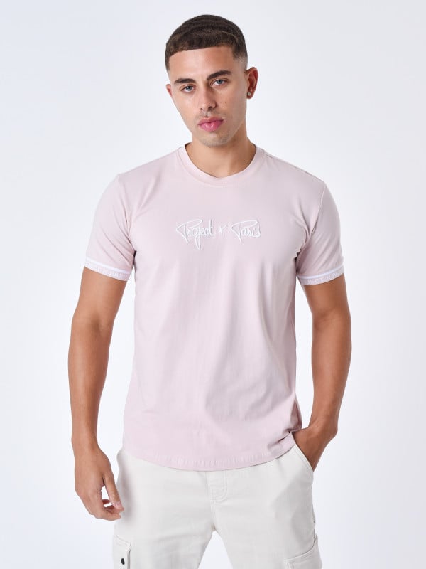 Project X Paris T-shirt Logo Brodé En Relief
