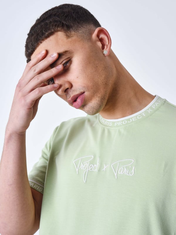 Project X Paris T-shirt Logo Brodé En Relief