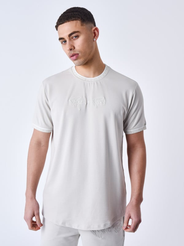 project x paris T-shirt logo brodé en relief