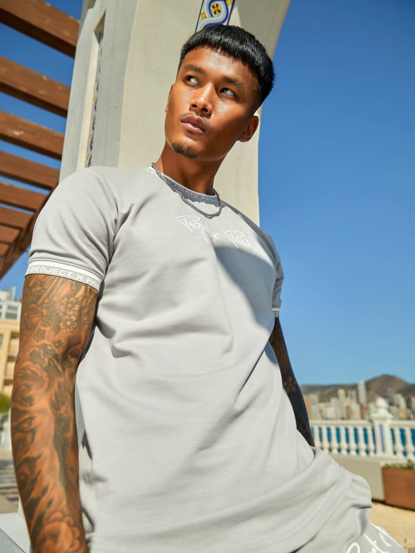 Project X Paris T-shirt Logo Brodé En Relief