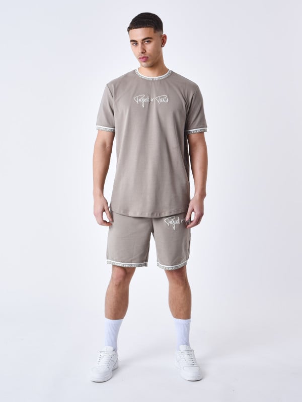 Project X Paris T-shirt Logo Brodé En Relief