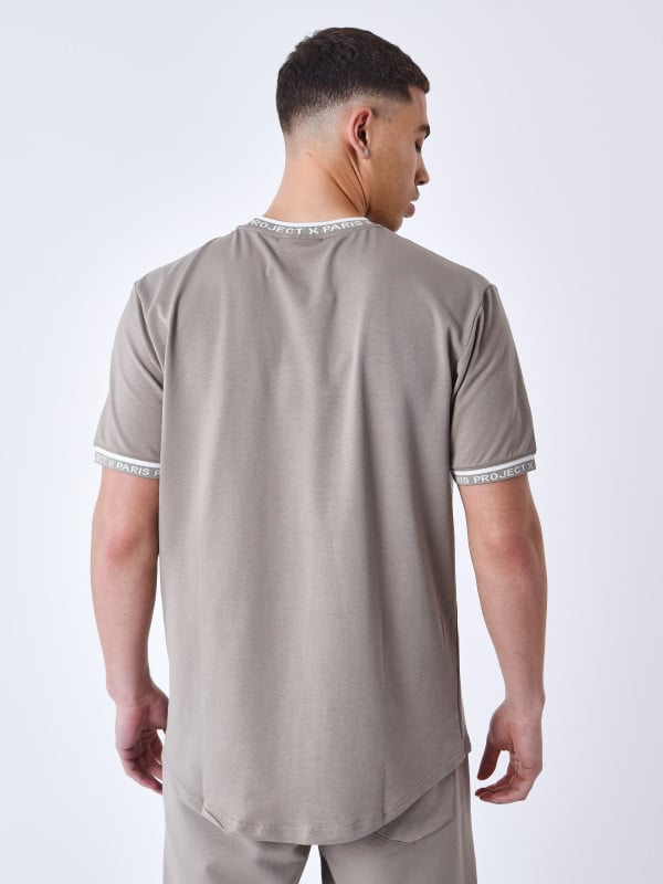 Project X Paris T-shirt Logo Brodé En Relief
