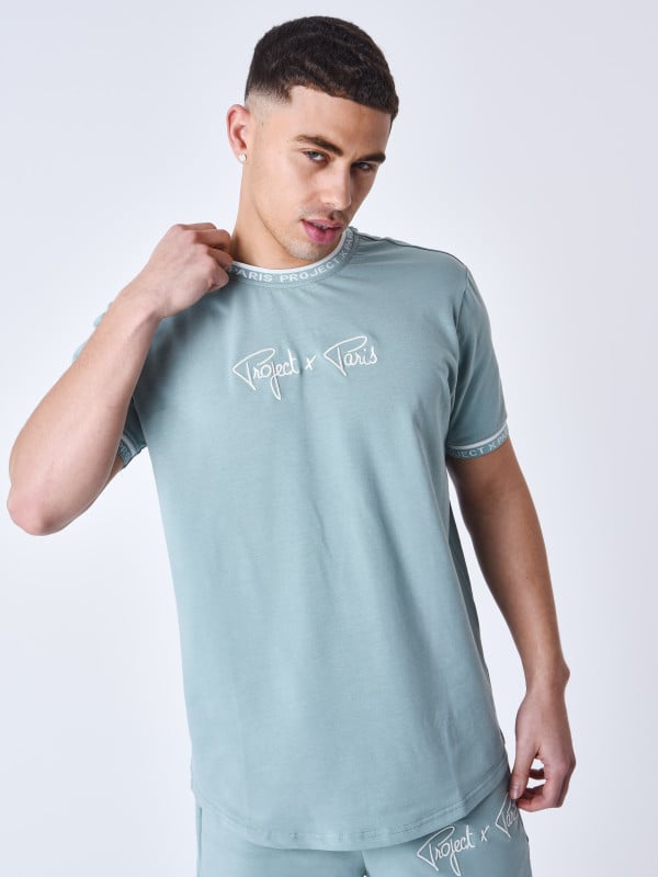 Project X Paris T-shirt Logo Brodé En Relief