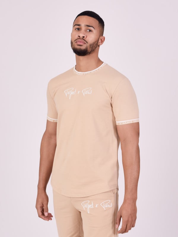 Project X Paris T-shirt Logo Brodé En Relief