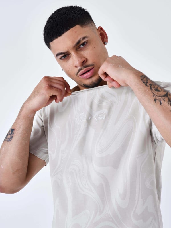 project x paris T-shirt motif Liquid Marble