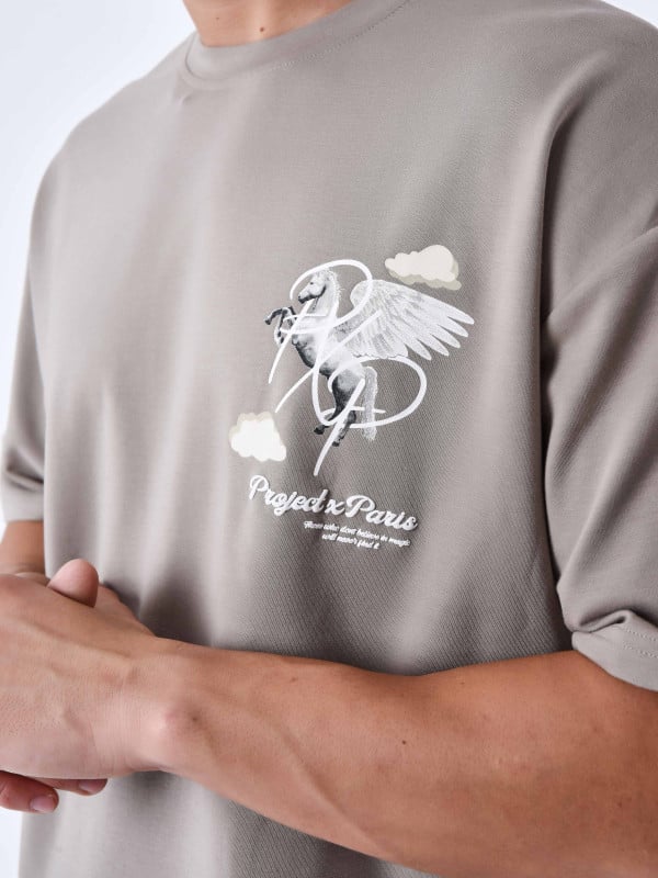 Project X Paris T-shirt Motif Pégase Nuage