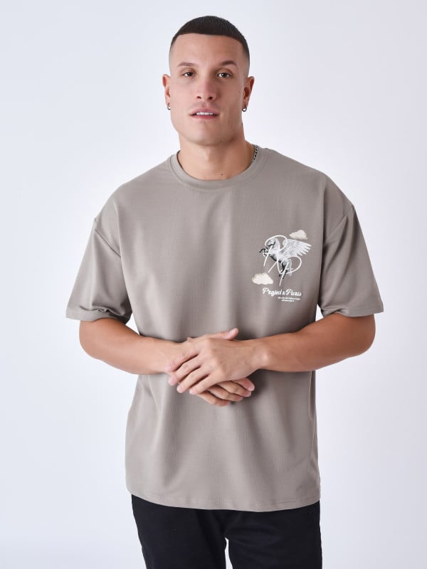 project x paris T-shirt motif pégase nuage