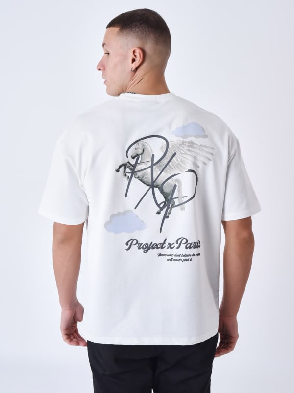 Project X Paris T-shirt Motif Pégase Nuage