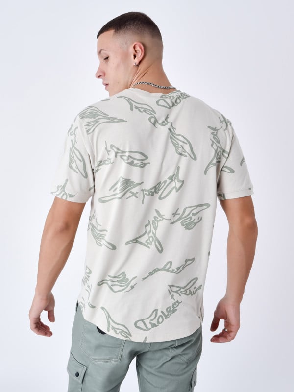 Project X Paris T-shirt Motif Signature Fluide