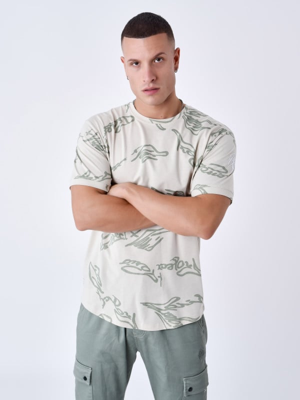 project x paris T-shirt motif Signature fluide