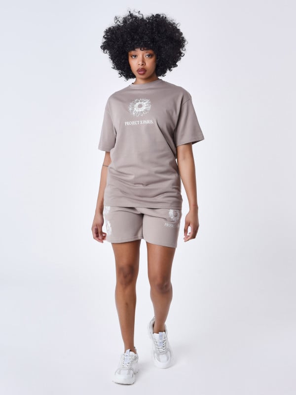 Project X Paris T-shirt Oversize Floral