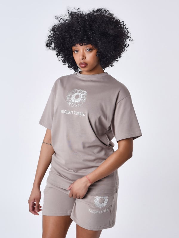 Project X Paris T-shirt Oversize Floral
