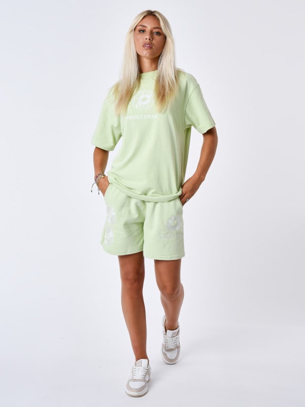 Project X Paris T-shirt Oversize Floral