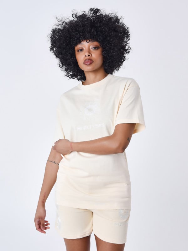 project x paris T-shirt oversize floral