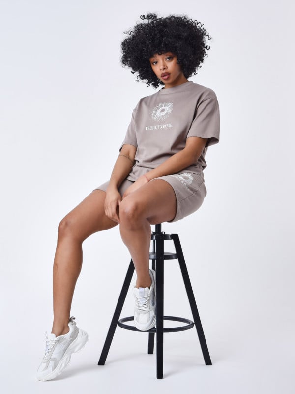 project x paris T-shirt oversize floral