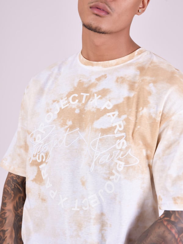 Project X Paris T-shirt Oversize Tie And Dye