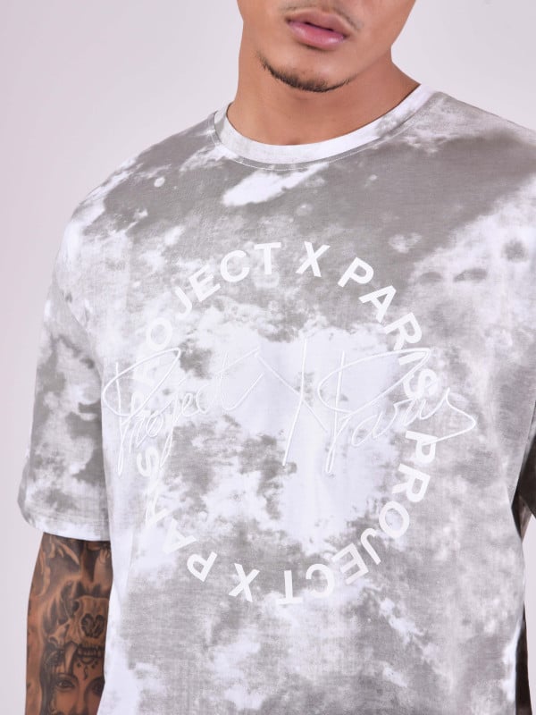 Project X Paris T-shirt Oversize Tie And Dye