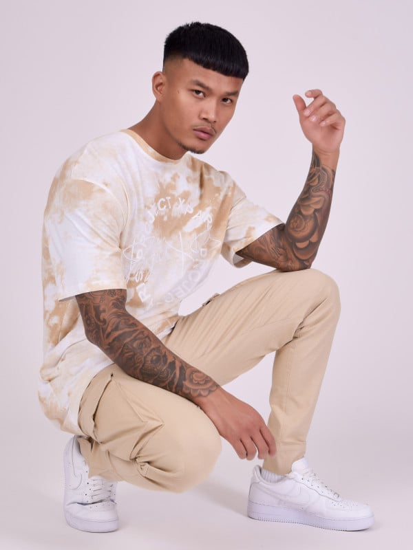 project x paris T-shirt oversize tie and dye